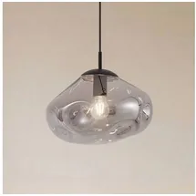 LINDBY Lelia 1-flg. 35 cm grau Glas