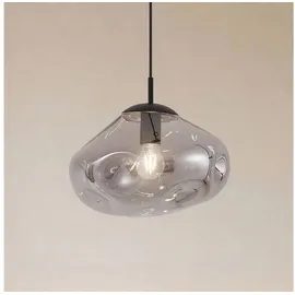 LINDBY Lelia 1-flg. 35 cm grau Glas