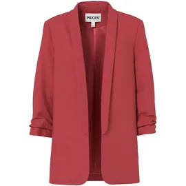 Pieces Blusenblazer Rot 34