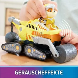 Spin Master Spin Master, Paw Patrol Der Mighty Kinofilm, Superhelden-Basis-Fahrzeug von Rubble (6067511)