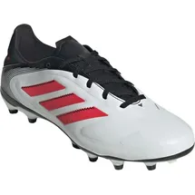 adidas Copa Pure 3 League FG/MG Herren Cloud White/Lucid Red/Core Black 43 1/3