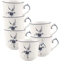 Villeroy & Boch Vieux Luxembourg Kaffeetasse 0,12 l Blau/Weiß
