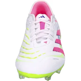 adidas Predator Pro FG Herren Cloud White/Lucid Pink/Lucid Lemon 43 1/3