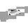 Kaldewei Cono Unterbauwaschtisch 56,9 x 38,2 cm (902306003001)