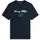 Tommy Hilfiger T-Shirt SCRIPT LOGO TEE mit aufgesticktem Logo blau M (48)