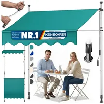 Kesser Klemmmarkise 200 cm grün