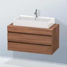 Duravit DuraStyle 100x54,8cm, Nussb Nat, f Kons, 2 SchKa.