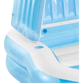 Intex 229x191x135 Cm Rechteckiges Aufblasbares Schwimmbad - Blue / White - 530 Liter