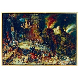 Bluebird Puzzle 1000 Teile – Jan Brueghel the Elder – Allegory of fire 1608