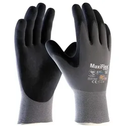 Strickhandschuh MaxiFlex® UltimateTM AD-APT® 2455, Größe 6 - grau/schwarz - 6