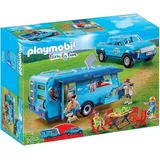 Playmobil Family Fun Playmobil-Pick-Up mit Wohnwagen 9502