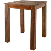 Massivmoebel24 Altholz 60 x 76 x 60 cm mehrfarbig