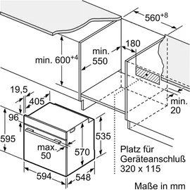 Bosch Herdset 60 cm Pyrolyse 3D-Heißluft FlexInduktion Home Connect PowerBoost A+ Schwarz