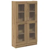 vidaXL Highboard Artisan-Eiche 82,5x30,5x150 cm Holzwerkstoff