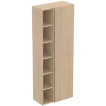 Ideal Standard Finesse E3442US Hochschrank 60 x 30 x 160 cm Weiß/Glas/Holz/Spanplatte