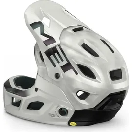 MET-Helmets MET Parachute MCR MIPS Helm, Weiß (Weiß), S