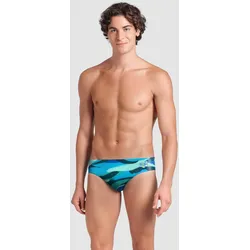 Badehose Slip Herren arena Green Water - Green Water - 3