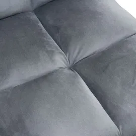 Home Deluxe Pokerstuhl drehbar 2er Set ACE - Hellgrau