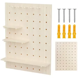 Maclean Brackets Haken Holz 60x80 cm beige/braun