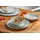 VAN WELL Korfu Speiseteller 28 cm grau 6er Set