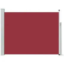 vidaXL Seitenmarkise 140 x 500 cm Rot Polyester