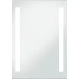 vidaXL Badezimmer-Wandspiegel mit Leds 60x80 cm