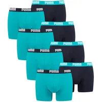 Puma er Pack Boxer Boxershorts Men Herren Unterhose Pant Unterwäsche, Farbe:796 - Aqua/Blue, Bekleidungsgröße:XL - XL