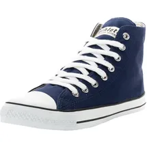 Ethletic White Cap Hi Cut in ocean blue just white | Gr.: 43