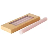 Boltze Stabkerze Classic 25 cm hellrosa