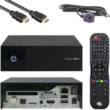 AB PULSe 4K Mini UHD Sat-Receiver (1xDVB-S2X, Linux E2, H.265, CI, LAN, schwarz)