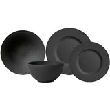 Villeroy & Boch Manufacture Rock Geschirr-Set schwarz