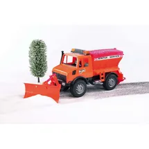 Bruder 02572 - Unimog Winterdienst inkl. Räumschild 1:16