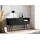 Wohnling Sideboard 140 x 75 x 40 cm Schwarz