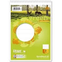 Staufen Spiralblock A5 40 Blatt 70g/qm 14 Doppellinien, farbig