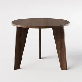 OEM Runder Tisch ROSE 90 cm für Küche, Wohnzimmer, Esszimmer, Schokoladeneiche