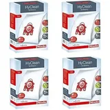 Set von 4 Kisten fjm Hyclean 3D -Taschen Effizienz für kompakte Staubsauger S700 S4000 und S6000 Miele