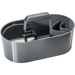 HAN Toolbox LOFT, 4 Fächer, Ablageschale, Tragegriff, Hochwertiges Material,grau