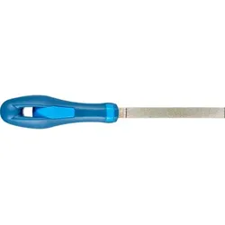 Diamant-Werkstattfeile flachstumpf 100mm D126 (mittel) für harte Werkstoffe