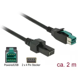 Delock Powered USB-Kabel - USB PlusPower (12 V)