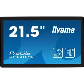 Iiyama ProLite OTF2216MC-B1 54,6cm (21,5") FHD Touch-LED-Montor HDMI/VGA/DP