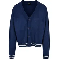 URBAN CLASSICS Sporty Boxy Cardigan - Blau - XXL
