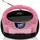 Cyberlux CL-720 CD-Player Tragbar CD/MP3/USB Radio Pink)