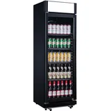METRO Professional Getränkekühlschrank GSC2360CB, 347 L, 180 W, 4 verstellbaren Einlegeböden, schwarz