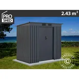 Dancover - Geräteschuppen Metallgerätehaus, 2,01x1,21x1,76m, 2,43m2,