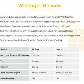 Anker SOLIX Solarbank 2 E1600 Pro + 2 x 450W Bifaziale Solarmodule + Smarter Zähler