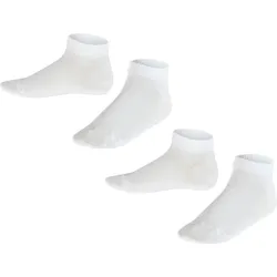 Socken Unisex 2er Pack-FALKE Happy 2P SN WEISS|WEISS 35/38