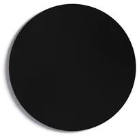 ALLboards Runde Magnettafel 80 cm Schwarz