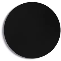 ALLboards Runde Magnettafel 80 cm Schwarz