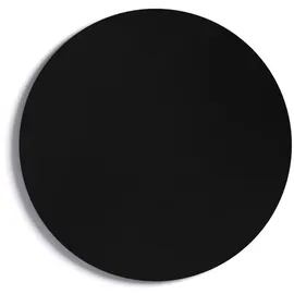 ALLboards Runde Magnettafel 80 cm Schwarz