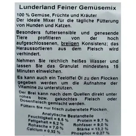 Lunderland Feiner Gemüsemix 1,5 KG